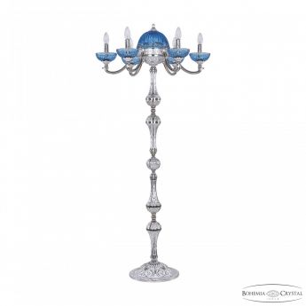 Торшер бронзовый 72009TP/6/175 NW P Aquamarine/M-1G Bohemia Ivele Crystal