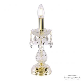 Настольная лампа хрустальная 101L/1-27 G Bohemia Ivele Crystal