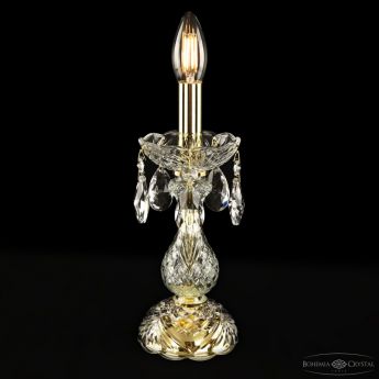 Настольная лампа хрустальная 105L/1-27 G Bohemia Ivele Crystal