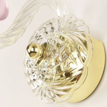 Бра хрустальные 112B/1/141 G V7010 Bohemia Ivele Crystal