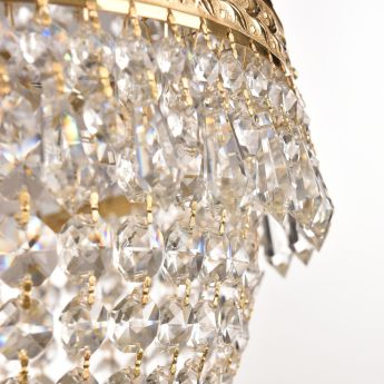 Люстра хрустальная 19011/55IV/LED-DIM G Bohemia Ivele Crystal