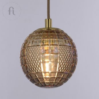 Подвесной светильник с плафонами шар AS006.1.Gd.PS2M-777 American Fashion Light