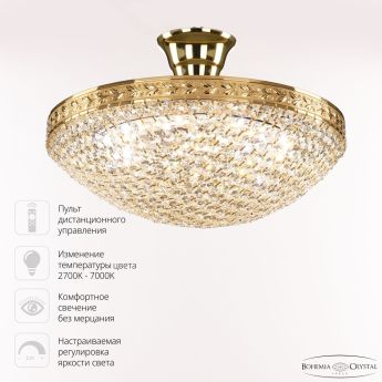 Люстра хрустальная 19321/35IV/LED-DIM G Bohemia Ivele Crystal