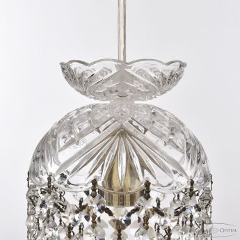 Подвесной светильник с хрусталём 14781P/11 Pa Drops Bohemia Ivele Crystal