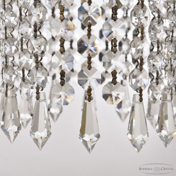 Подвесной светильник с хрусталём 14781P/11 Pa Drops Bohemia Ivele Crystal