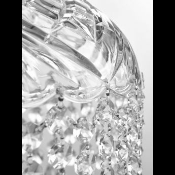 Подвесной светильник хрустальный 14781P/22 Ni Bohemia Ivele Crystal