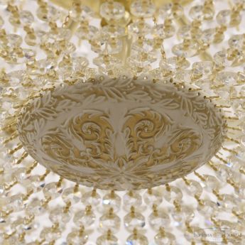 Люстра хрустальная AL2211H201/8/100OL WMG Bohemia Ivele Crystal