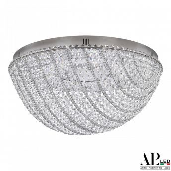 Люстра с пультом светодиодная SH501.2.50.M.LED-DIM.Ni APL LED