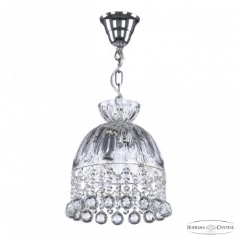 Подвесной светильник с цветным хрусталём 5478/22 Ni Clear/M-1H Balls Bohemia Ivele Crystal