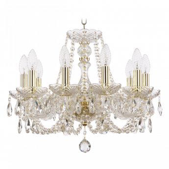 Люстра хрустальная 101/10/165 G Bohemia Ivele Crystal