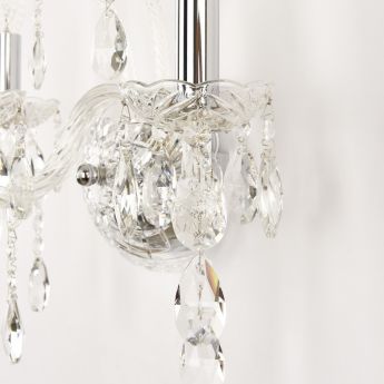 Бра хрустальные 105B/3/141 Ni Bohemia Ivele Crystal