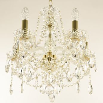 Люстра хрустальная 107/5/141 G Bohemia Ivele Crystal