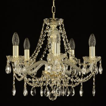 Люстра хрустальная 107/5/165 G Bohemia Ivele Crystal