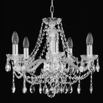 Люстра хрустальная 107/5/165 Ni Bohemia Ivele Crystal