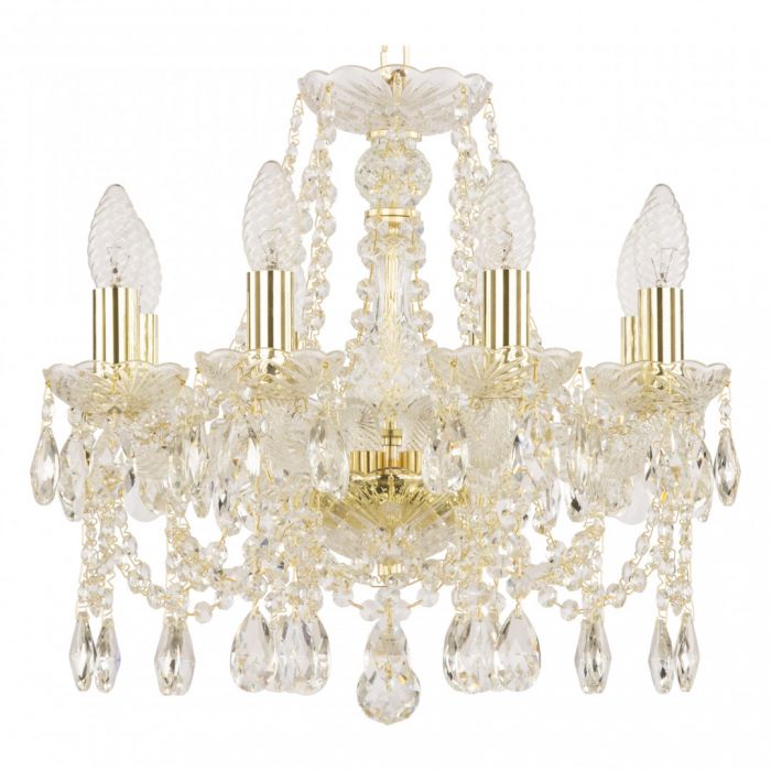 Люстра хрустальная 107/8/141 G Bohemia Ivele Crystal