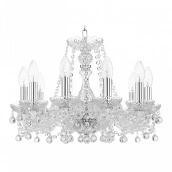 Люстра хрустальная 108/10/165 Ni Bohemia Ivele Crystal