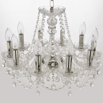 Люстра хрустальная 108/10/165 Ni Bohemia Ivele Crystal