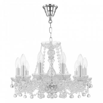 Люстра хрустальная 108/10/165 Ni Bohemia Ivele Crystal