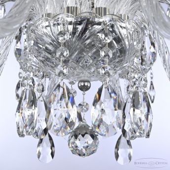 Люстра хрустальная 117/10+5/240 Ni Bohemia Ivele Crystal