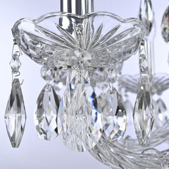 Люстра хрустальная 117/10+5/240 Ni Bohemia Ivele Crystal