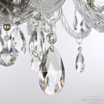 Люстра хрустальная 117/10+5/240 Pa Bohemia Ivele Crystal