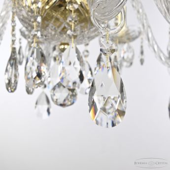 Люстра хрустальная 118/10/240 G Bohemia Ivele Crystal