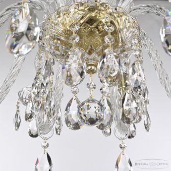 Люстра хрустальная 118/10/240 G Bohemia Ivele Crystal