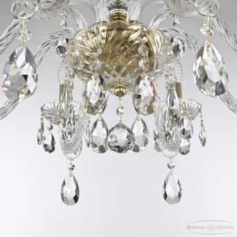 Люстра хрустальная 118/8/240 G Bohemia Ivele Crystal
