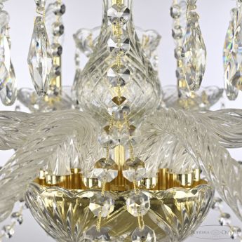 Люстра хрустальная 119/10+5/240 G Bohemia Ivele Crystal