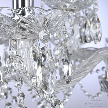 Люстра хрустальная 119/10+5/240 Ni Bohemia Ivele Crystal