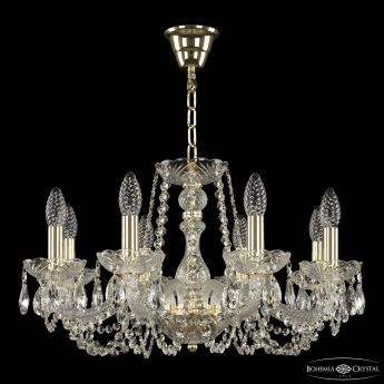 Люстра хрустальная 119/8/200 G Bohemia Ivele Crystal