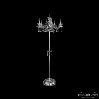 Торшер хрустальный 1413T2/5/200-160 Ni Bohemia Ivele Crystal