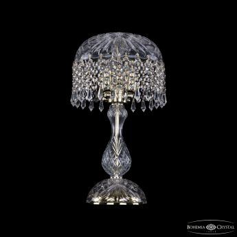 Настольная лампа хрустальная 14781L1/25 G Drops Bohemia Ivele Crystal