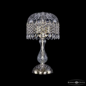 Настольная лампа хрустальная 14781L1/25 G Leafs Bohemia Ivele Crystal
