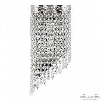 Бра хрустальные 83401BL/15IV-33 Ni Drops Bohemia Ivele Crystal