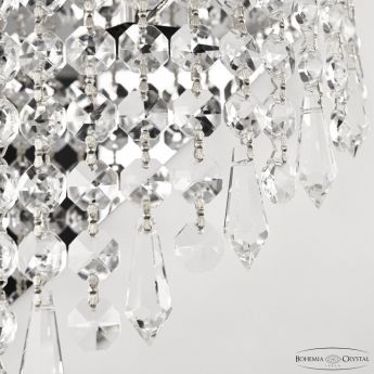 Бра хрустальные 83401BL/15IV-33 Ni Drops Bohemia Ivele Crystal