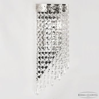 Бра хрустальные 83401BL/15IV-33 Ni Drops Bohemia Ivele Crystal