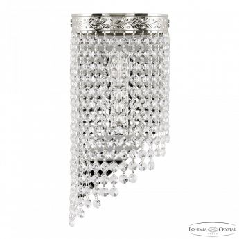 Бра хрустальные 83401BL/15IV-33 Ni R Bohemia Ivele Crystal