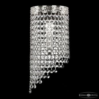 Бра хрустальные 83401BL/15IV-33 Ni R Bohemia Ivele Crystal