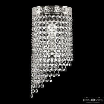 Бра хрустальные 83401BL/15IV-33 Ni R Bohemia Ivele Crystal