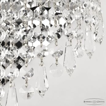 Бра хрустальные 83401BR/15IV-33 Ni Drops Bohemia Ivele Crystal