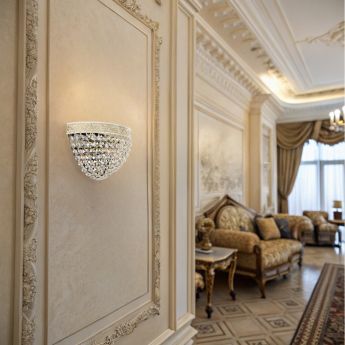 Бра с хрусталём AL19321B/20OL WMG Bohemia Ivele Crystal