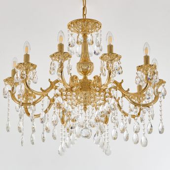 Люстра хрустальная AL78101/10/250 A G Bohemia Ivele Crystal