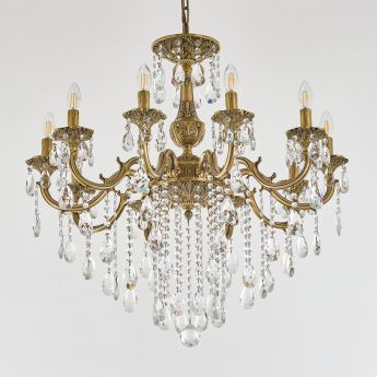 Люстра хрустальная AL78101/10/250 B FP Bohemia Ivele Crystal