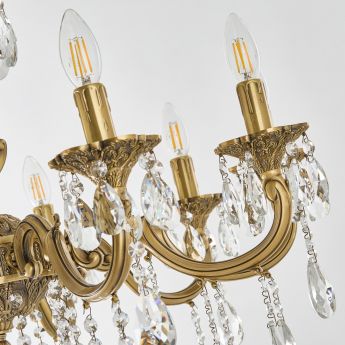 Люстра хрустальная AL78101/10/250 B FP Bohemia Ivele Crystal