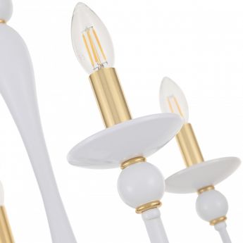 Люстра 820201.1.5.140.U.E14 Wh.Gd Arte Milano