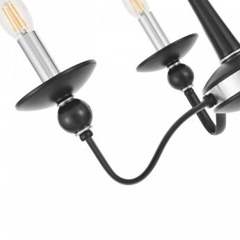 Люстра 820201.1.5.140.U.E14 Bk.Cr Arte Milano