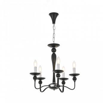 Люстра 820201.1.5.140.U.E14 Bk.Cr Arte Milano