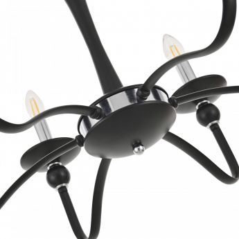 Люстра 820201.1.6.200.U.E14 Bk.Cr Arte Milano