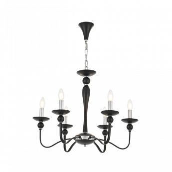 Люстра 820201.1.6.200.U.E14 Bk.Cr Arte Milano